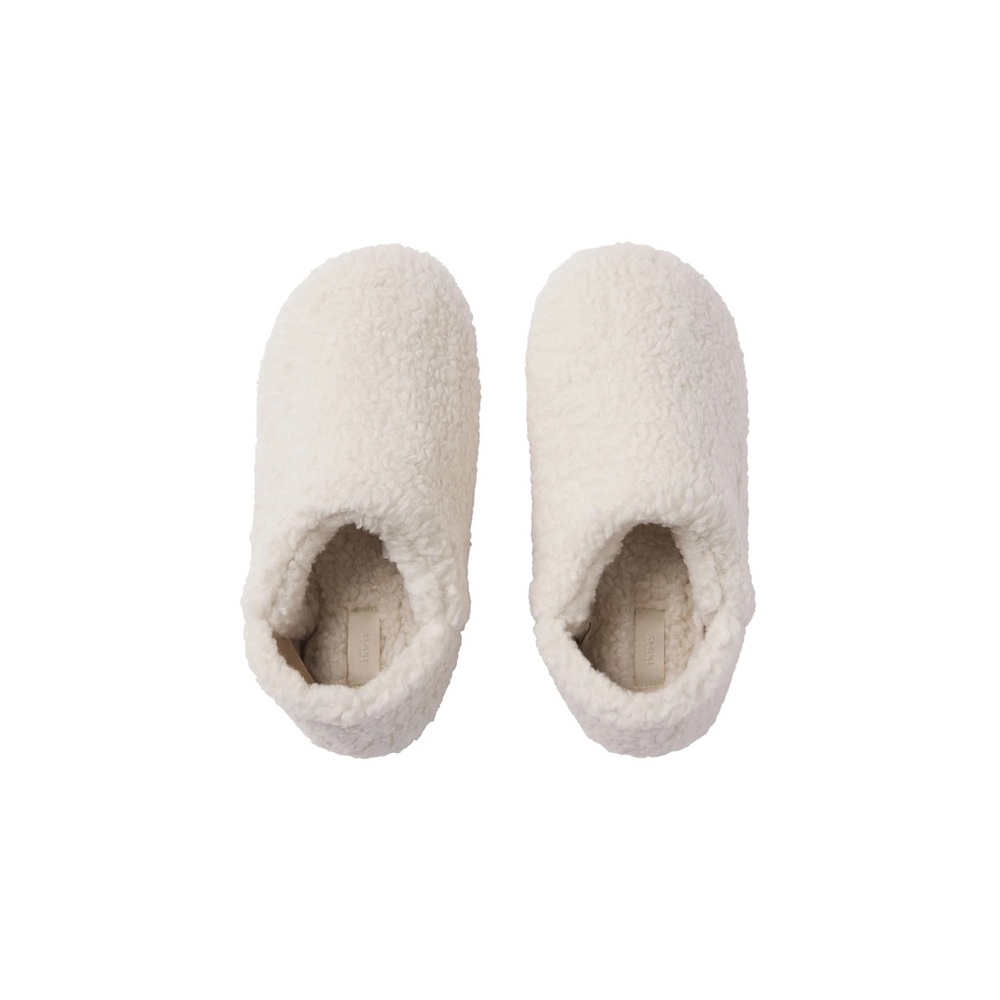SKIMS SHERPA CONVERTIBLE SLIPPER | ECRU - ECRU / 38